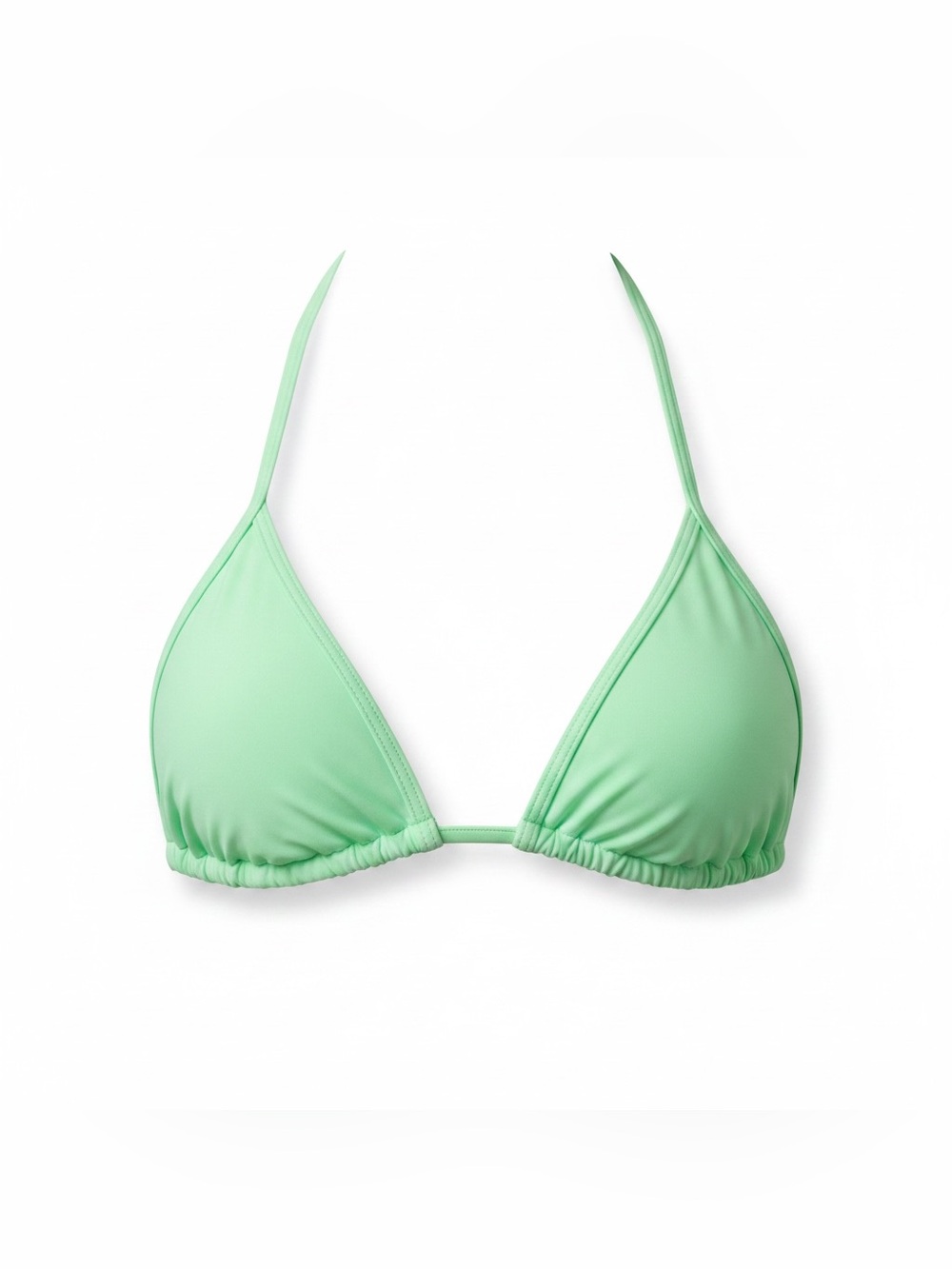 Victoria’s Secret Mint Triangle Bikini Top - XS, New (Never Worn)